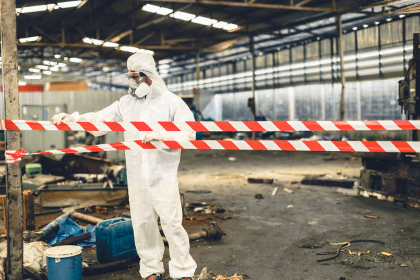 Professional Trauma Scene Cleanup technician working in Wahoo, NE